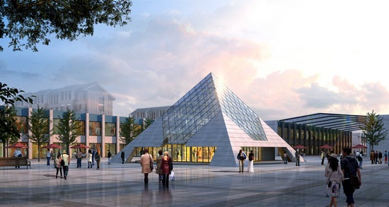 西昌金字塔网架